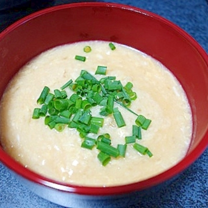 不思議な食感！　茶碗蒸し風　たまごスープ